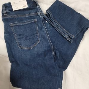 American Eagle Curvey Kick Jeans
